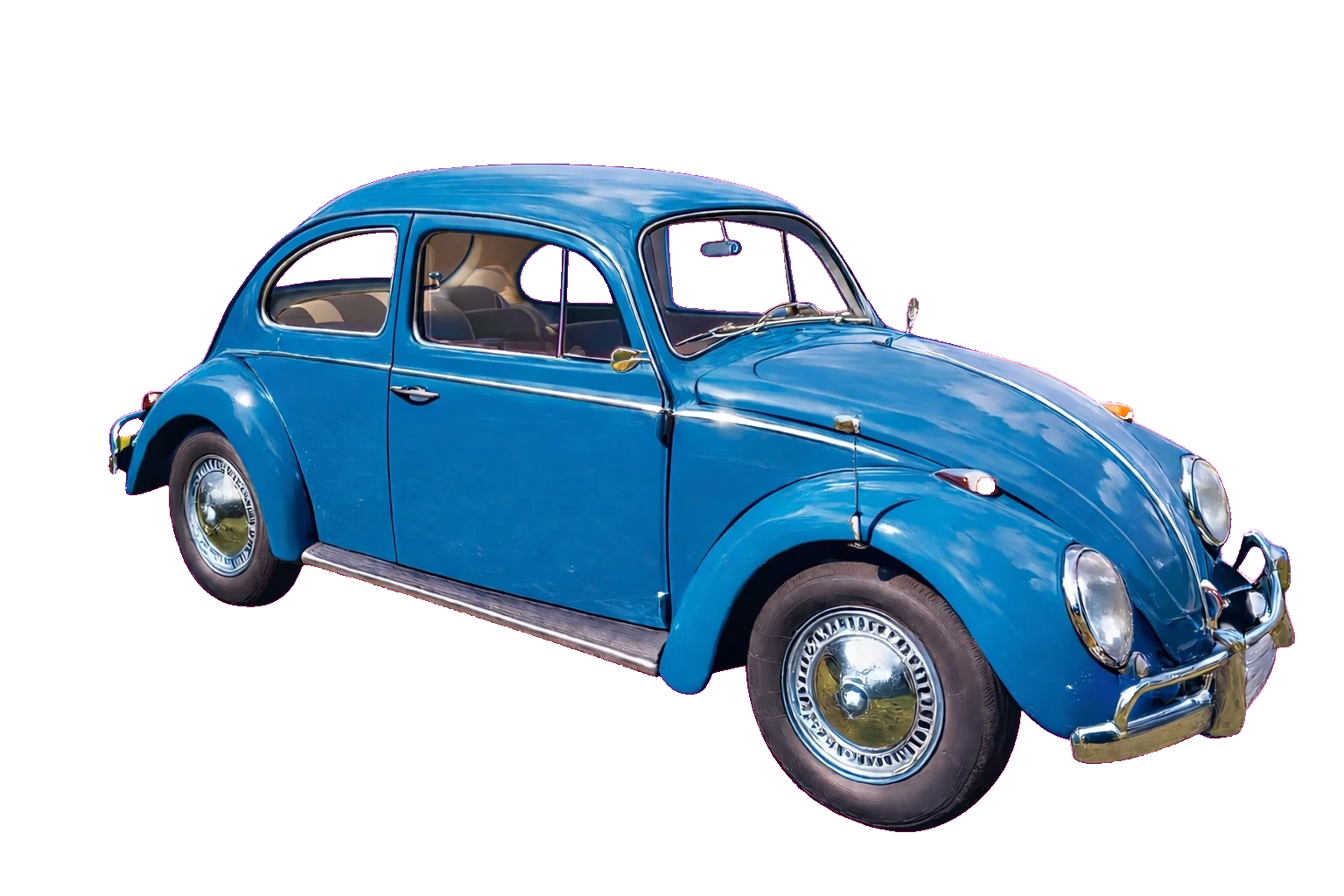Paulinchen – VW Käfer Typ 117 in Seeblau, Baujahr 1964